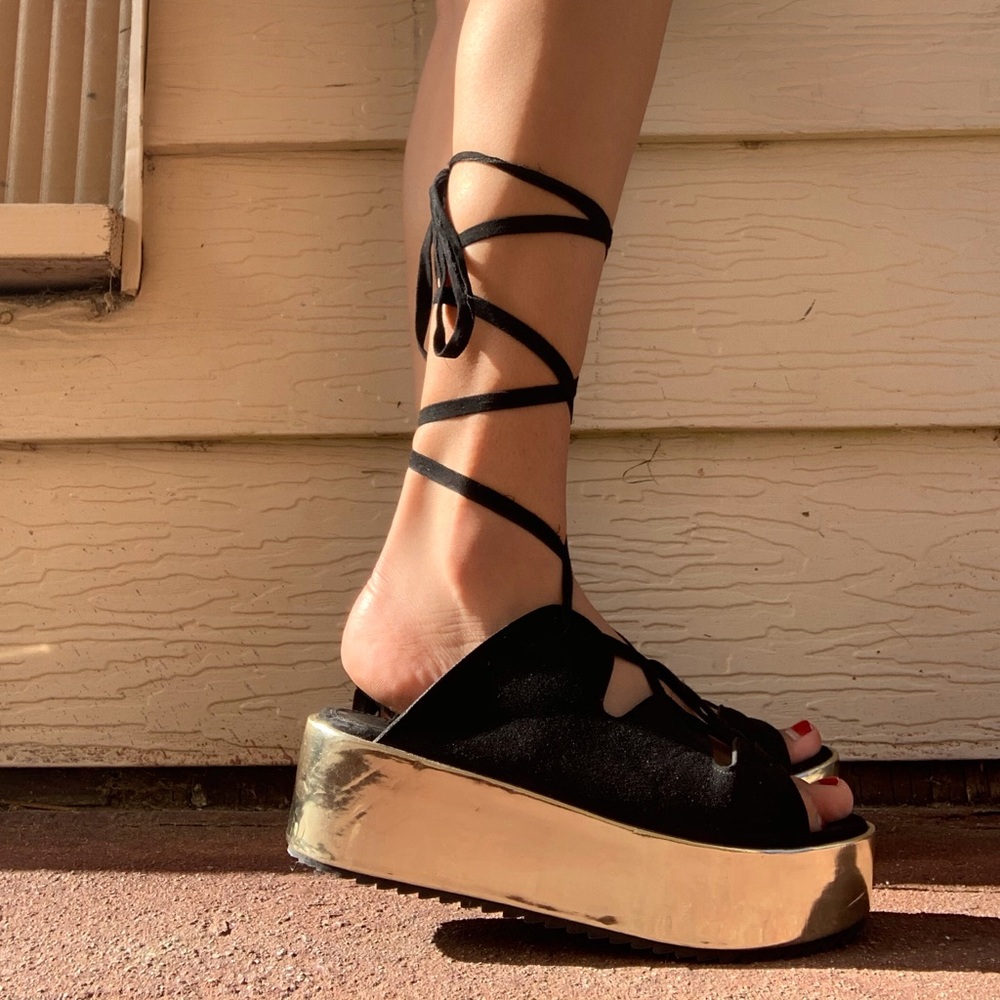 Strappy Platforms